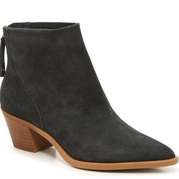 Dolce Vita Shoes - Dolce Vita Sarra Bootie Gray Anthracite Suede